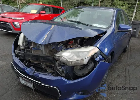 2015 Toyota Corolla S z USA, uszkodzony, nr VIN 2T1BURHE1FC267535